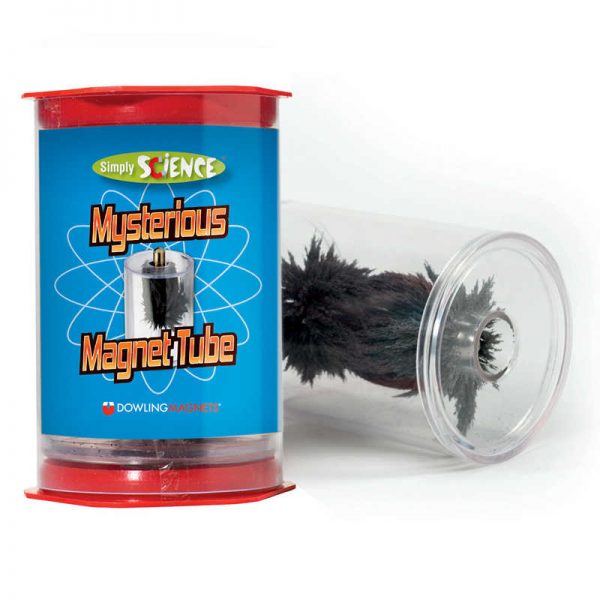 Dowling Magnets® Simply Science Mysterious Magnet Tube, with steel filings