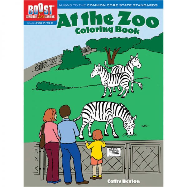 BOOST™ At the Zoo Coloring Book