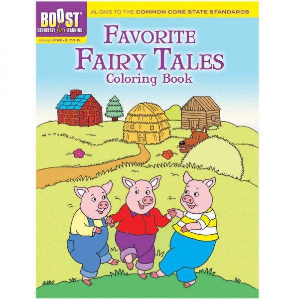 BOOST™ Favorite Fairy Tales Coloring Book