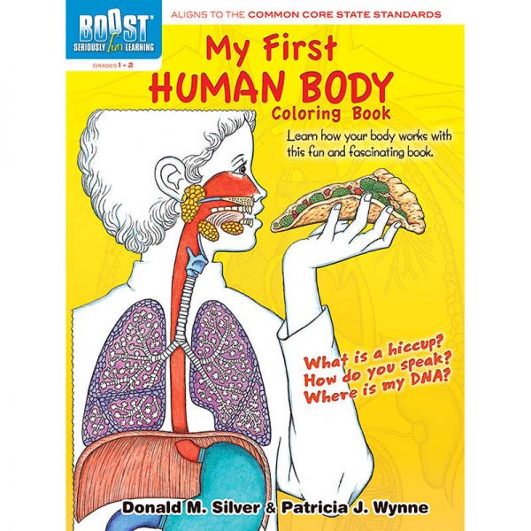 BOOST™ My First Human Body Coloring Book