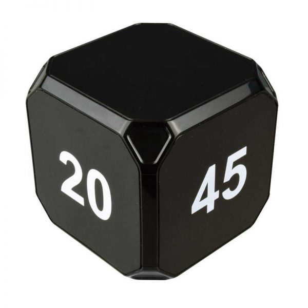 Datexx TimeCube® Plus 2-10-20-45 Minute Preset Timer - Black