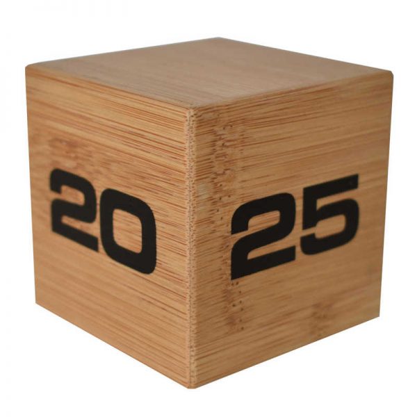 Datexx Bamboo TimeCube® 5-10-20-25 Minute Preset Timer