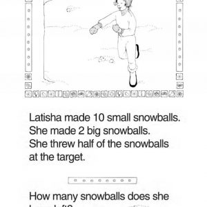 Daily Problem Solving Math for Winter, Grades 2-3 by Evan-Moor – EMC0475
