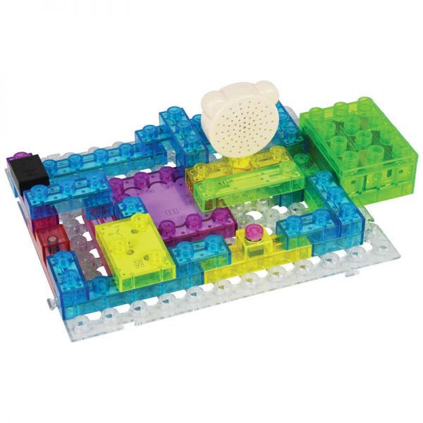 E-Blox® Circuit Blox 395, Circuit Board Building Blocks, 66 Pieces