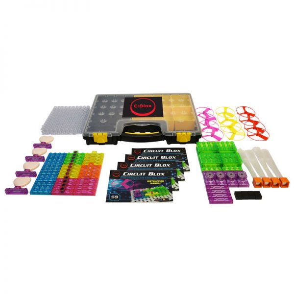 E-Blox® Circuit Blox™ Class Set, 59 Projects Per Kit, 4 Kits