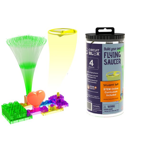 Circuit blox Flying Saucer 4 Project Student Set