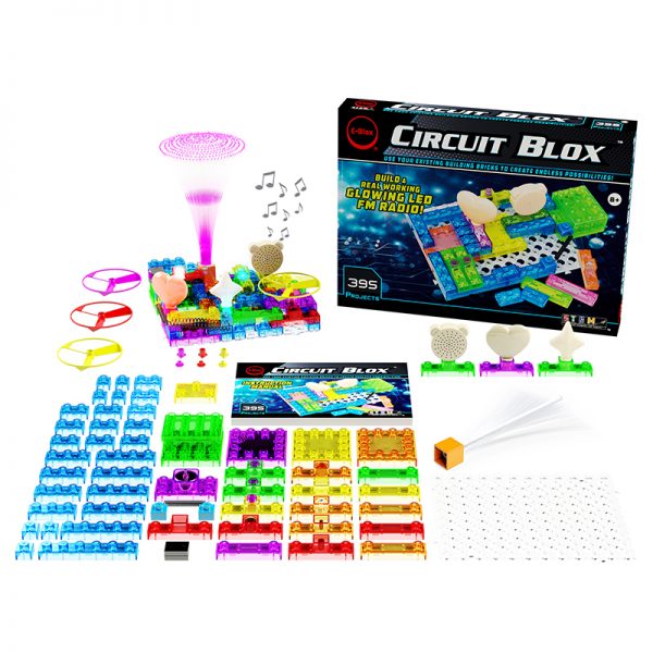 E-Blox® Circuit Blox™ Student Set, 395 Projects