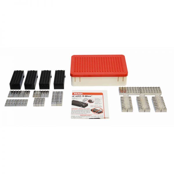 E-Blox® Power Blox Starter, LED Building Blocks Classroom Set, 100 Pieces