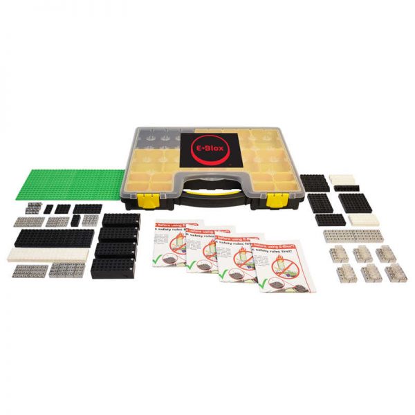 E-Blox® Power Blox Builds, LED Building Blocks Classroom Set, 292 Pieces