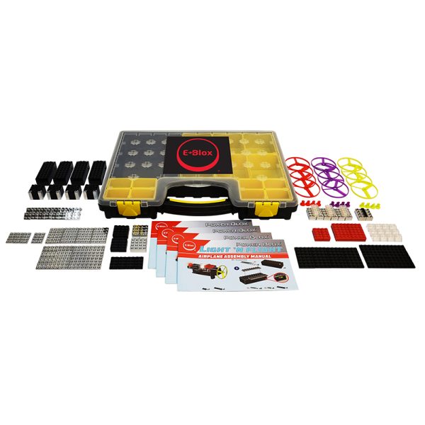 E-Blox Power Blox™ Multi-Student Class Set, 3D Lights & Motor Circuits - Light 'N Flight