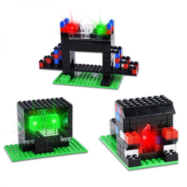 E-Blox® Story Blox - The City, Light-Up Building Blocks, 138 Pieces