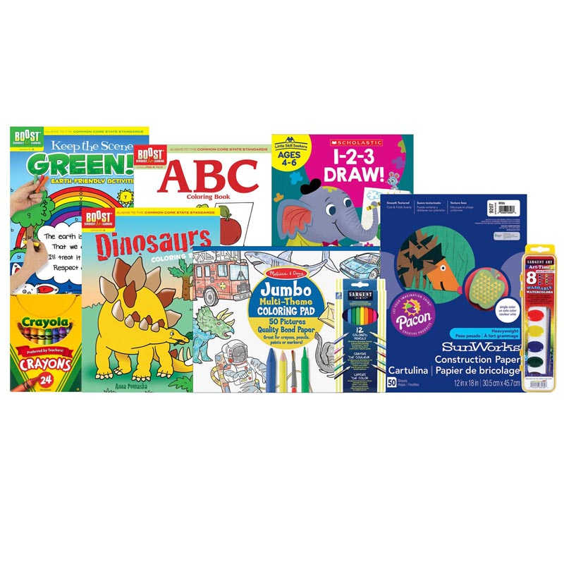Multi-Brand Arts & Crafts Kit 5 Boy, Grades PK-2