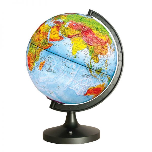 Edu-Toys Dual Cartography LED Illuminated Globe, 11"
