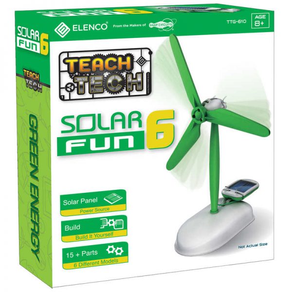 Elenco® TEACH TECH™ Solar Fun 6 Kit