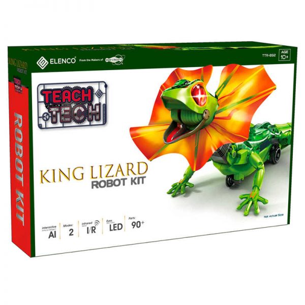 Elenco® TEACH TECH™ King Lizard Robot Kit