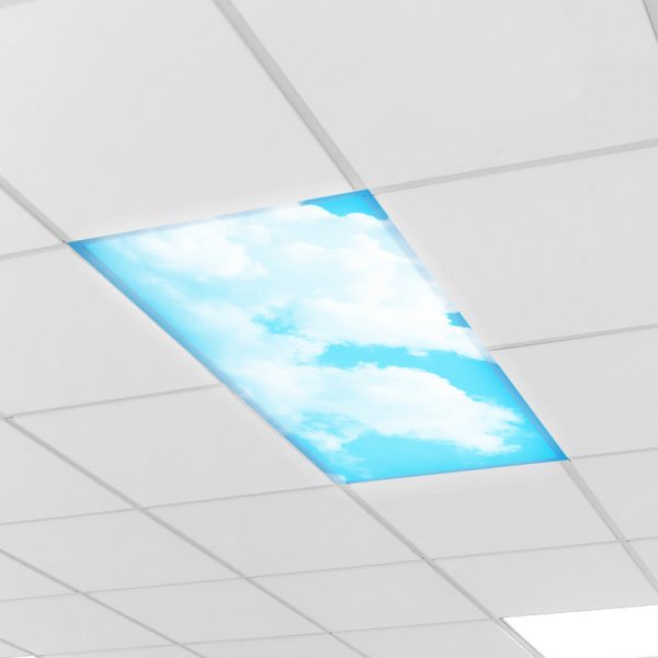 Educational Insights Classroom Light Filters, 2' x 4', Clouds, Set of 4