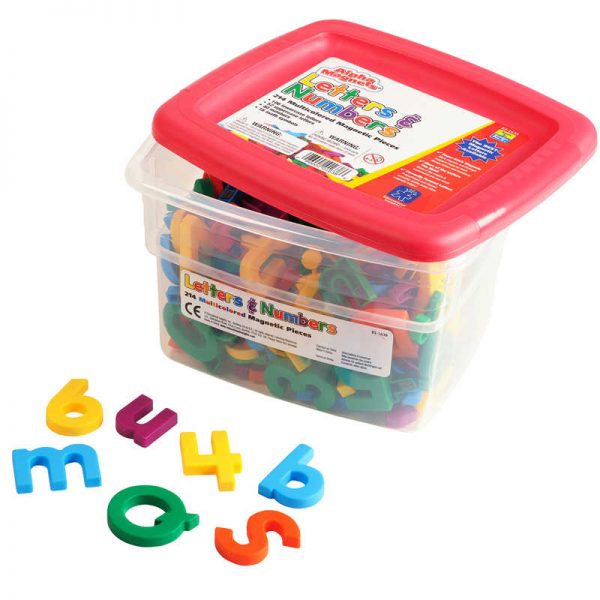 Educational Insights AlphaMagnets® & MathMagnets Multicolored Combo Set