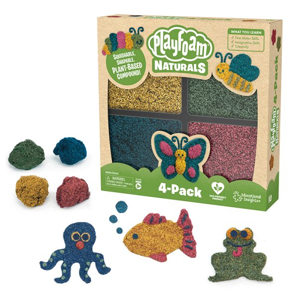 Educational Insights Playfoam® Naturals 4-Pack