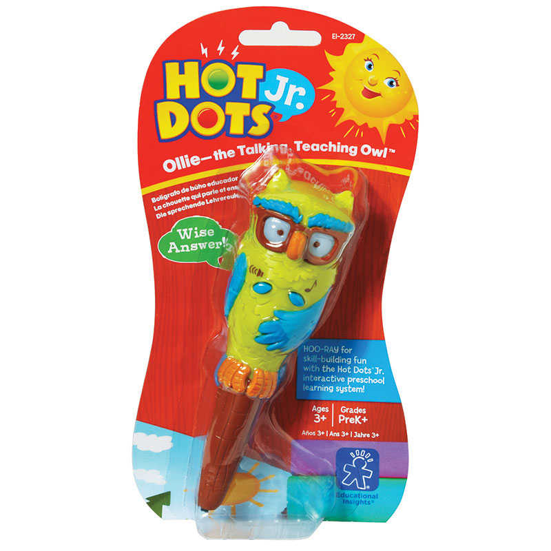 Hot Dots Jr. Let's Master Pre-K Reading - EI-2390, Learning Resources