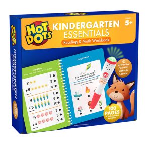 Educational Insights Hot Dots® Kindergarten Essentials Reading & Math Workbook