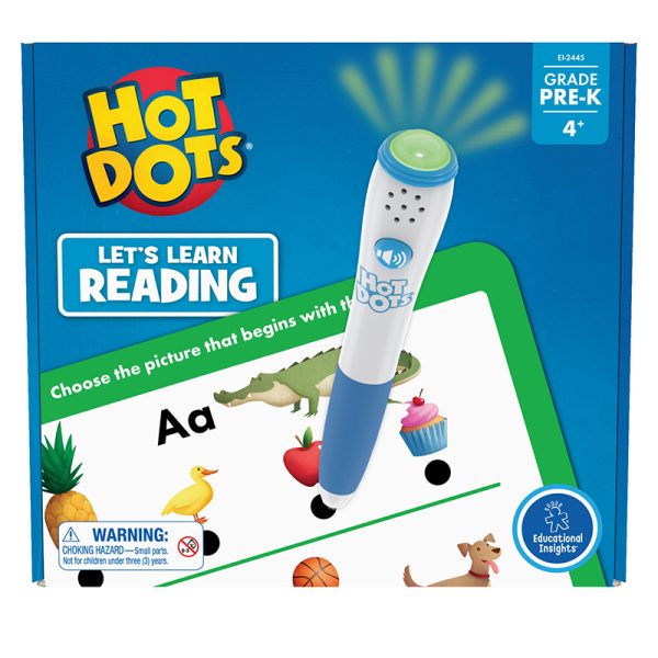 Educational Insights Hot Dots® Let's Learn Pre-K Reading!