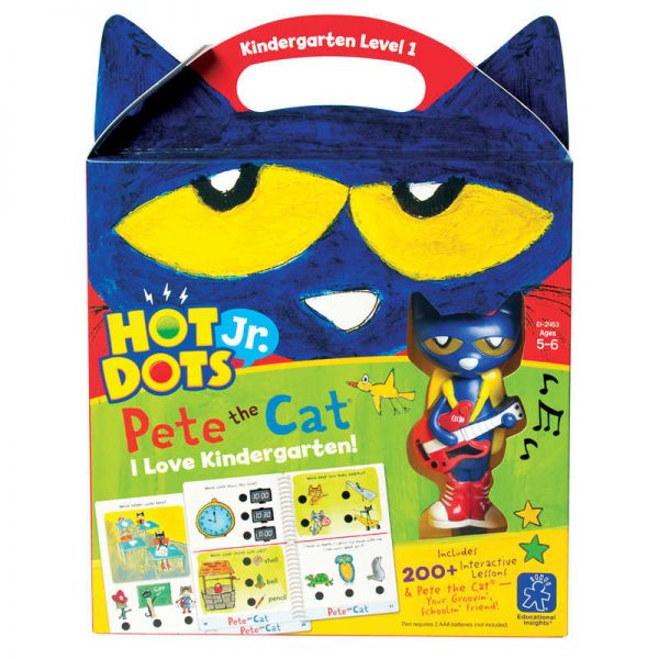 Educational Insights Hot Dots® Jr. Pete the Cat® I Love Kindergarten! Set