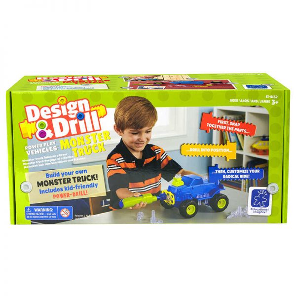 Educational Insights Design & Drill® Power Play Vehicles™ Monster Truck