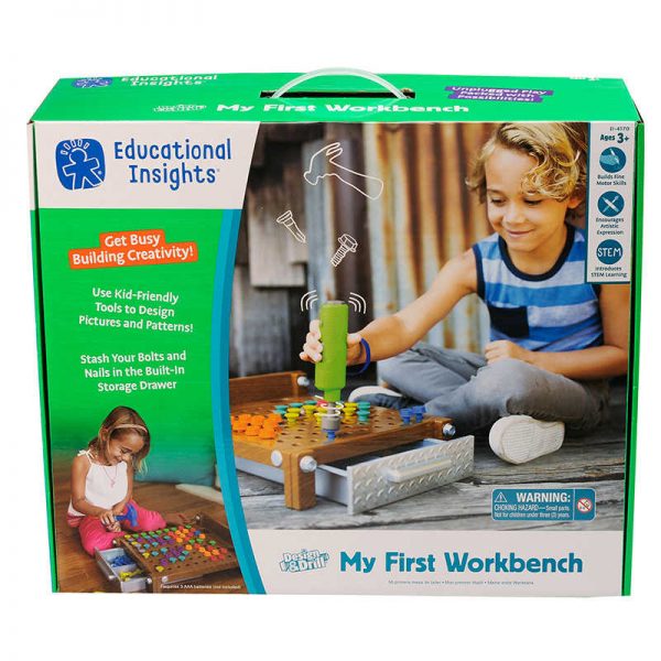 Educational Insights Design & Drill® My First Workbench - Wood