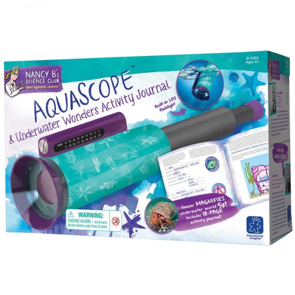 Educational Insights Nancy B’s Science Club® AquaScope™ and Underwater Wonders Activity Journal