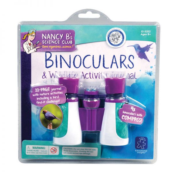Educational Insights Nancy B’s Science Club® Binoculars and Wildlife Activity Journal
