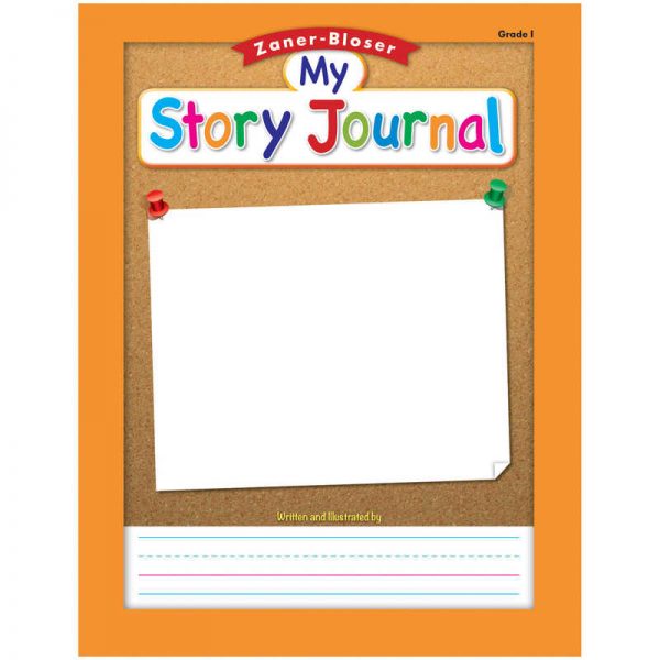 Zaner-Bloser® Zaner-Bloser® Story Journal, Grade 1, 5/8" ruling