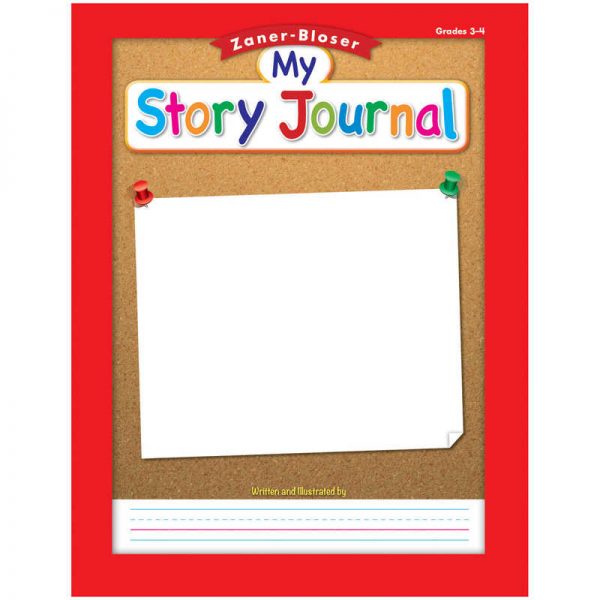 Zaner-Bloser® Story Journal, Grades 3-4, 3/8" Ruling