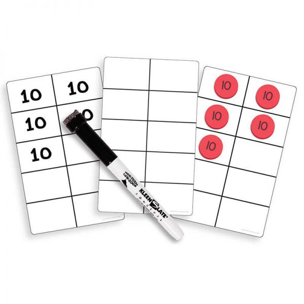 Sensational Math™ Write-On/Wipe-Off Ten-Frame Cards