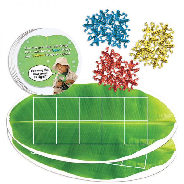 Sensational Math™ Essential Learning Products Froggy Ten-Frame Math