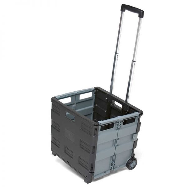 ECR4Kids MemoryStor® Universal Rolling Cart, Black/Gray