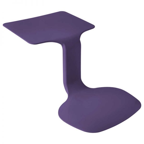 ECR4Kids The Surf, Portable Work Surface, Eggplant