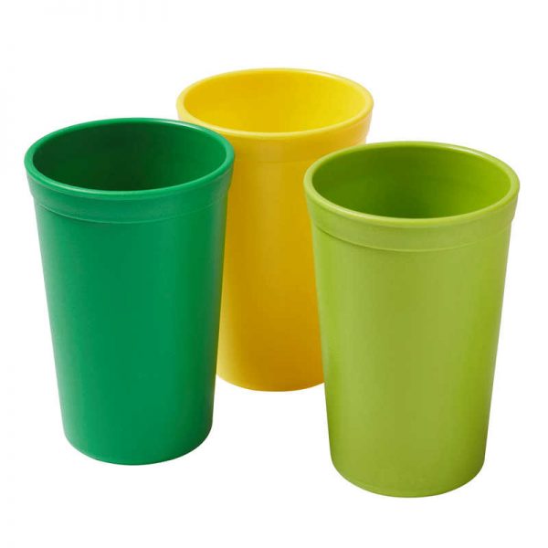 ECR4Kids My First Meal Pal Tumblers, Citrus, Set of 3