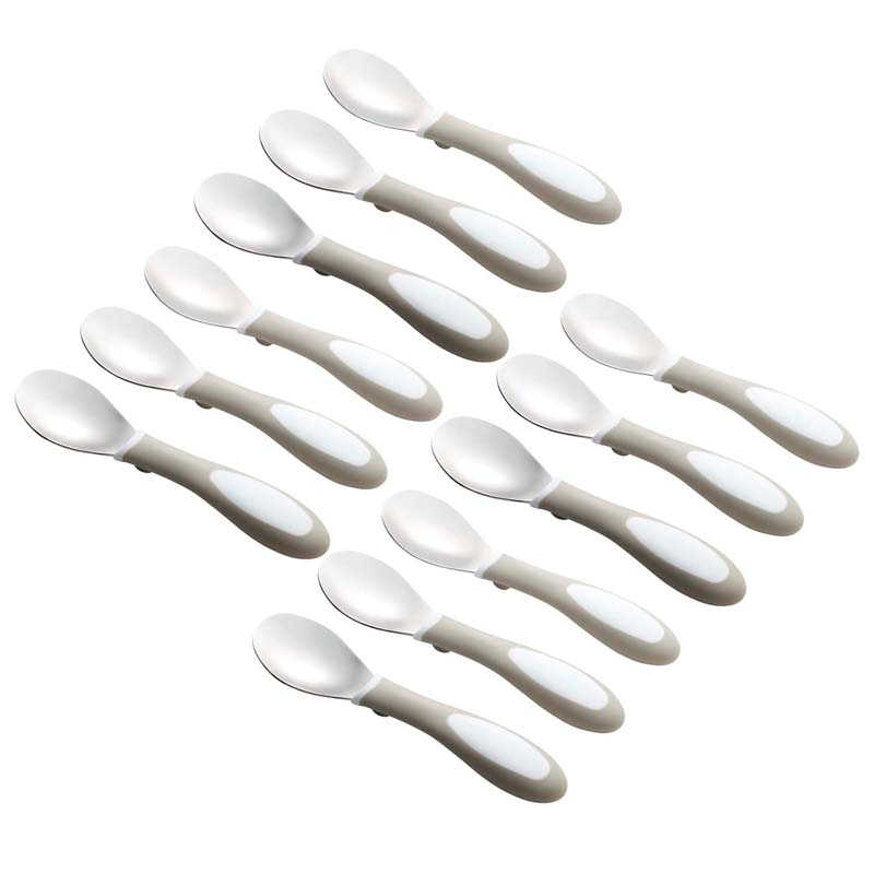 ECR4Kids Stainless Steel Spoons, Set of 3, 12 Sets