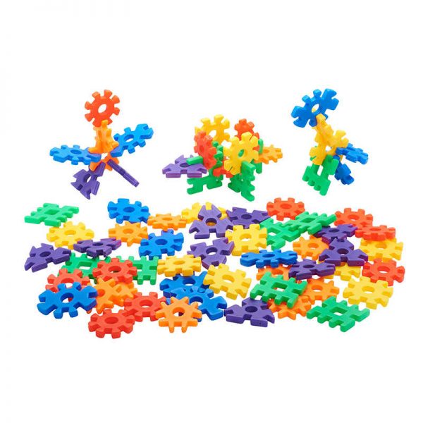 ECR4Kids 3-D Building Blocks, Assorted Colors, 84 Pieces
