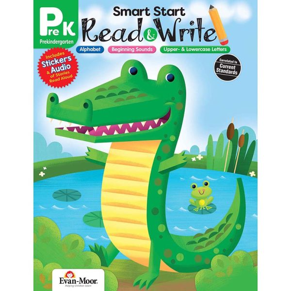 Evan-Moor Educational Publishers Smart Start: Read & Write, Grade PreK