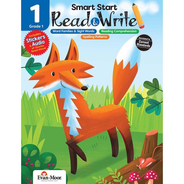 Evan-Moor Educational Publishers Smart Start: Read & Write, Grade 1