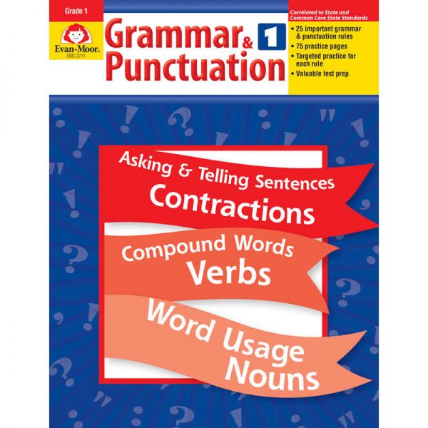 Evan-Moor Educational Publishers Grammar & Punctuation, Grade 1