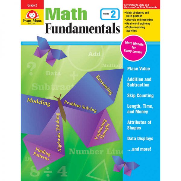 Evan-Moor Educational Publishers Math Fundamentals, Grade 2