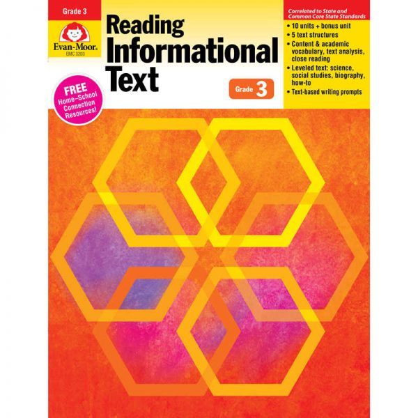 Evan-Moor Educational Publishers Reading Informational Text: Lessons for Common Core Mastery, Grade 3