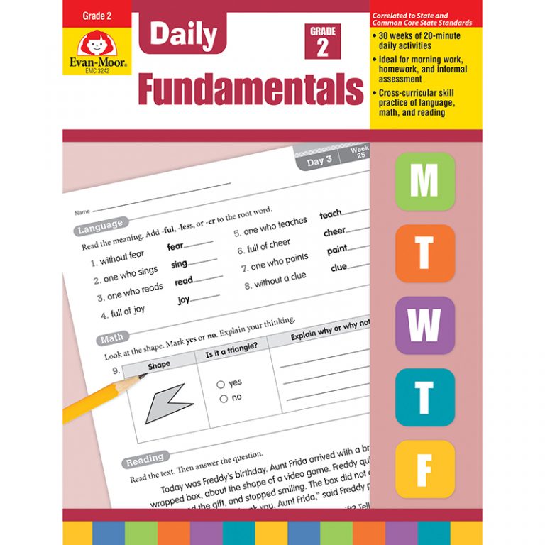 Evan-Moor Educational Publishers Daily Fundamentals, Grade 2