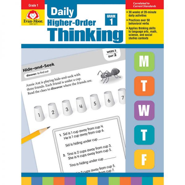 Evan-Moor Educational Publishers Daily Higher-Order Thinking, Grade 1