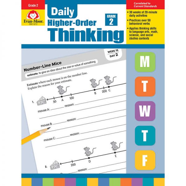 Evan-Moor Educational Publishers Daily Higher-Order Thinking, Grade 2