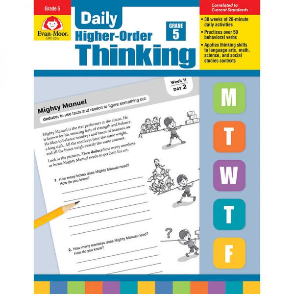 Evan-Moor Educational Publishers Daily Higher-Order Thinking, Grade 5