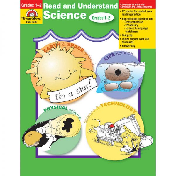 Evan-Moor Educational Publishers Read and Understand Science Book, Grades 1-2