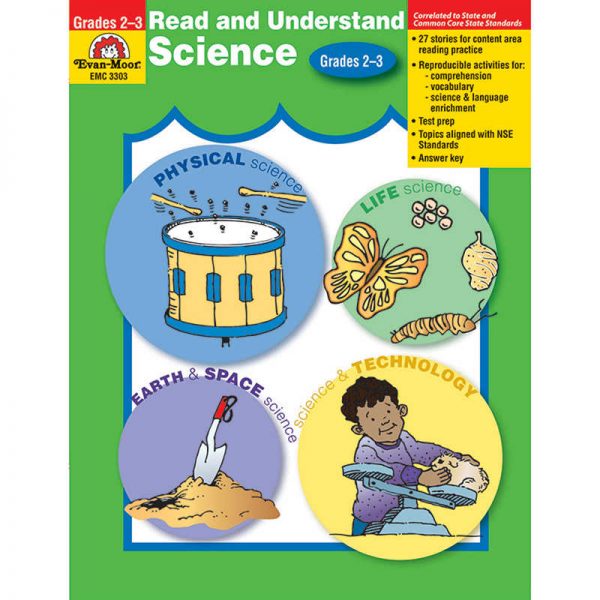 Evan-Moor Educational Publishers Read and Understand Science Book, Grades 2-3